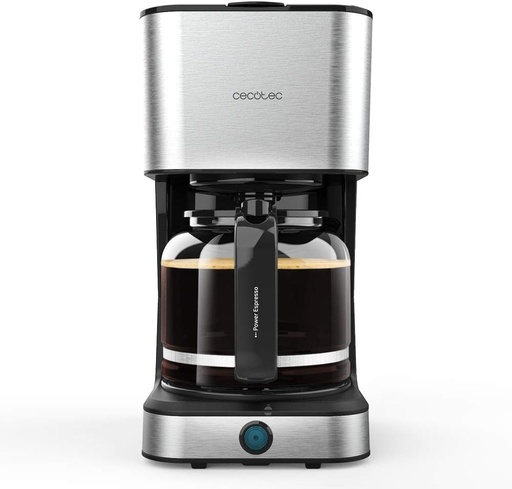 Cafetiera Cecotec Coffee 66 Heat cu picurare. Tehnologie ExtremeAroma, capacitate de 1,5 litri, carafa rezistenta la caldura.