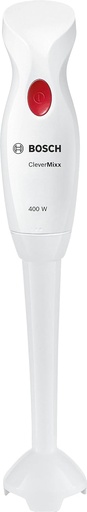 Blender de mână Bosch Appliances MSM14000 CleverMixx, 400 W, 50 decibeli, plastic, roșu