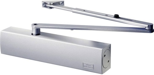 Inchidere de usi Burg Wachter pentru usi exterioare si interioare, hidraulic, reglabil variabil, latime pana la 140 cm, greutate pana la 180 kg, TS 4000 V S, argintiu