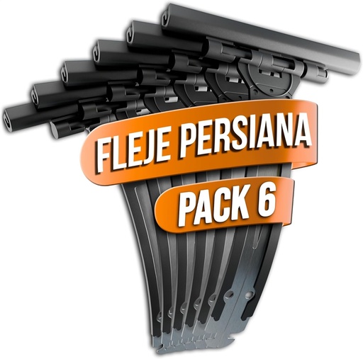 Assure Aura Pachet de 6 curele pentru jaluzele | Piese de schimb pentru jaluzele | Curea de jaluzele din otel compatibila cu jaluzelele electrice | Piese de schimb pentru jaluzele | Instalare usoara si potrivire universala. (6