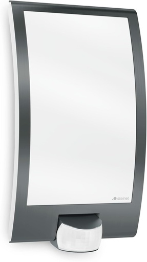 Aplică Steinel cu detector de mișcare L22 gri antracit - Lumină de exterior cu senzor de prezență, rază 10m - lampă de exterior 60W