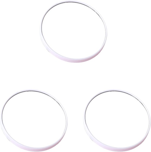 Eabdice 3 bucati oglinda cu ventuza, 10x oglinda cosmetica, oglinda de machiaj cu ventuza de 15 cm, potrivita pentru uz casnic, saloane de infrumusetare si calatorii