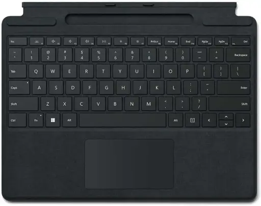 Tastatura de semnatura Microsoft Surface Pro | Schwarz | QWERTZ | compatibil cu Surface Pro (11. Edition), Surface Pro 9 si Surface Pro 8