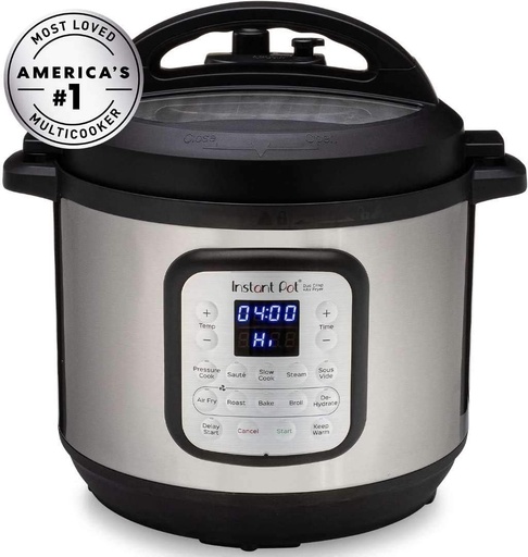 Instant Pot Duo Crisp 11-in-1 Air Fryer and Electric Pressure Cooker Combo
