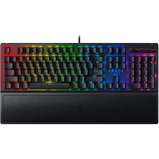 Razer BlackWidow V3 (Comutator Verde) - Tastatura Mecanica de Gaming (Comutatoare Mecanice Clicky, Taste Doubleshot ABS, Taste Media, Manual...)