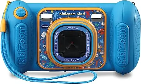 VTech KidiZoom Kid 4 - Camera video pentru copii cu jocuri