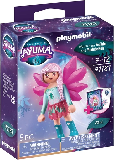 Playmobil 71181 Aventurile lui Ayuma - Zana de Cristal Elvi