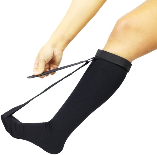 Sosete elastice pentru fasciita plantara, antiderapante, pentru ameliorarea durerii de calcai, pentru tendinita lui Ahile, pentru terapia piciorului, suport pentru picior, manson de compresie, pentru barbati si femei, ultra-stretch, sosete de noapte