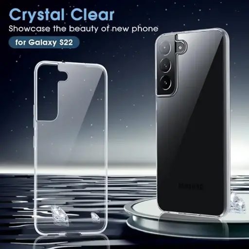Carcasa pentru Samsung S22, carcasa transparenta pentru telefon mobil