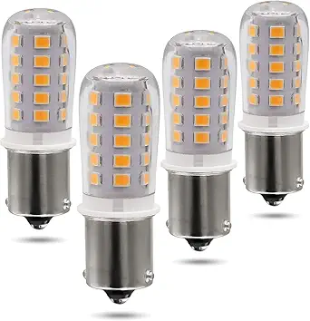 12V BA15S LED Bulb S8 SC 3W 300Lm 2700K Warm White