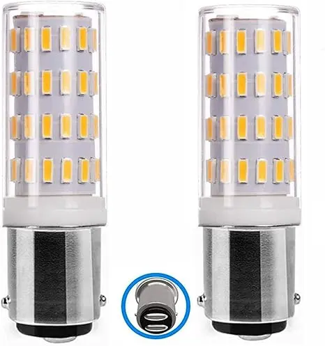 Ba15d 1142 12V-24V Low Voltage 1004 1076 Led Light Bulb Warm White 3000K