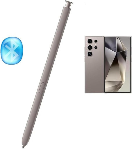 Stylus de schimb pentru Samsung Galaxy S24 Ultra S Pen cu Bluetooth pentru Samsung Galaxy S24 Ultra 5G, EJ-PS928BYEGUS (gri titan)
