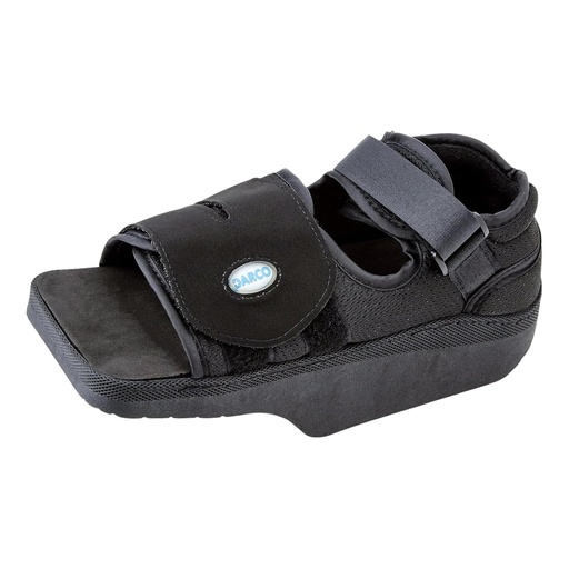 Pantofi ortopedici Darco Orthowedge, pentru accidentari si recuperare, reabilitare si fizioterapie, negru, marime medie