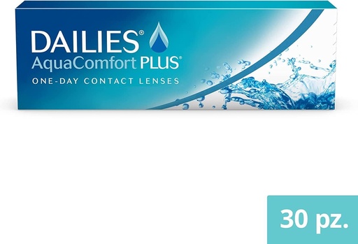 Lentile de contact zilnice Dailies AquaComfort Plus Soft | 30 bucati | BC 8,7 mm | DIA 14,0 mm | -2,75 dioptrii