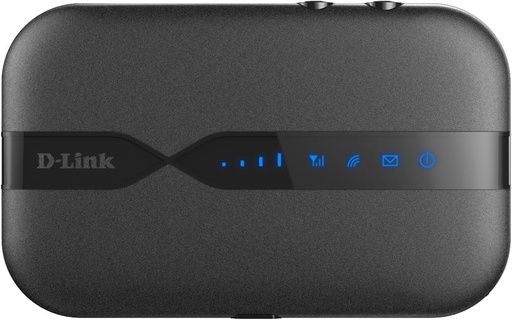 D-Link DWR-932 Pocket Hotspot 4G LTE prin SIM, Wi-Fi N150 Mbps, Slot pentru SIM si card Micro SD, Port Micro USB, Baterie reincarcabila 2020 mAh inclusa, Negru/Antracit