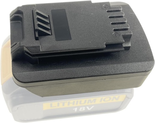 Adaptor convertor JANRI pentru acumulator Dewalt 18V/20V Li-ion la cablu Porter PCC685L PCC685LP PCC680L PCC682L, Black & Decker LBXR20 LBXR20-OPE LB20 LBX20 LBX4020, scule electrice fara fir Stanley 18/20V