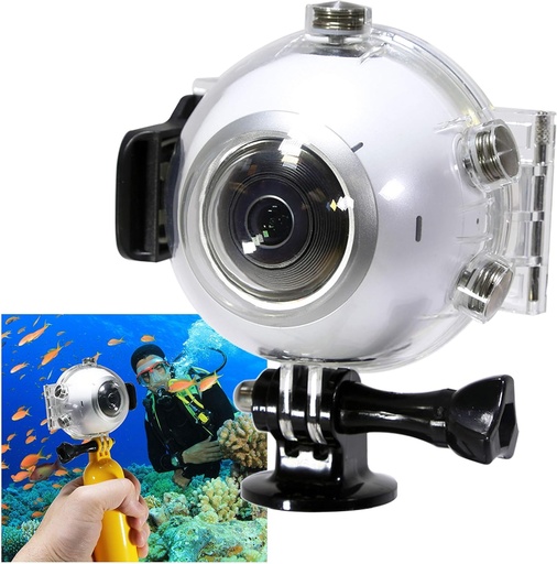 Carcasa subacvatica Vidpro HS-SG pentru camera Samsung Gear 360 (doar V1), nu versiunea 2017