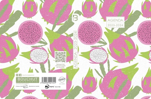 AGENDA PITAYA 12 x 17 cm BOUCHUT