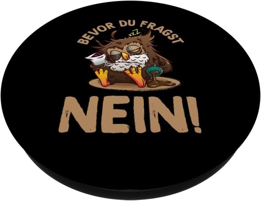 Inainte sa intrebi, nicio zicala amuzanta cu bufnita, PopSockets adeziv PopGrip