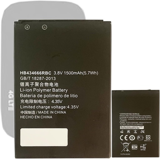 Baterie de schimb Aousavo HB434666RBC compatibila cu HW E5572 E7553 E5575 E5573 E5577 R216 WiFi E5576-320 E5783-230a