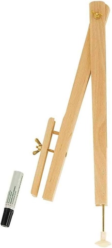 Suport pentru marker busola din lemn WONDAY pentru tabla alba, lungime 40 cm