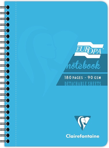 Clairefontaine Europa Exaclair, tacam in format A4 A5 Turcoaz