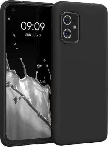 Husa kwmobile compatibila cu ASUS Zenfone 8 - Husa de protectie din silicon moale - Negru mat